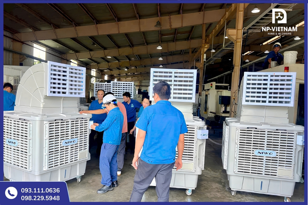 NP Việt Nam là đơn vị cung cấp và triển khai quạt điều hòa công suất lớn toàn quốc