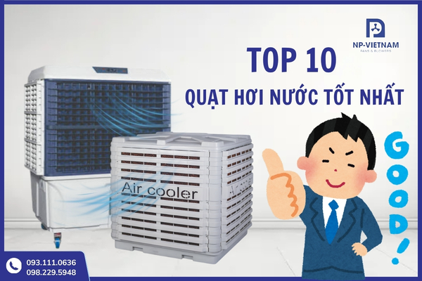 Top 10 quạt hơi nước tốt nhất được ưa chuộng hiện nay