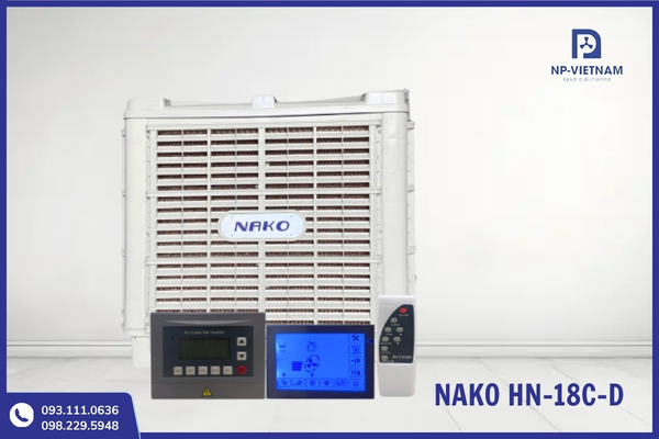 Quạt hơi nước NAKO HN-18C-D lắp cố định, phù hợp nhà xưởng vừa