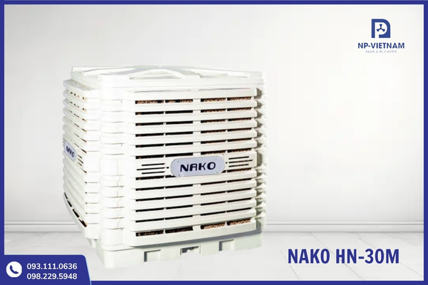 Quạt hơi nước NAKO HN-30M lưu lượng gió lớn, phù hợp nhà xưởng rộng