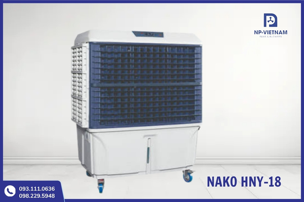 Quạt hơi nước NAKO HNY-18 điều khiển cơ, dễ điều chỉnh tốc độ gió theo nhu cầu
