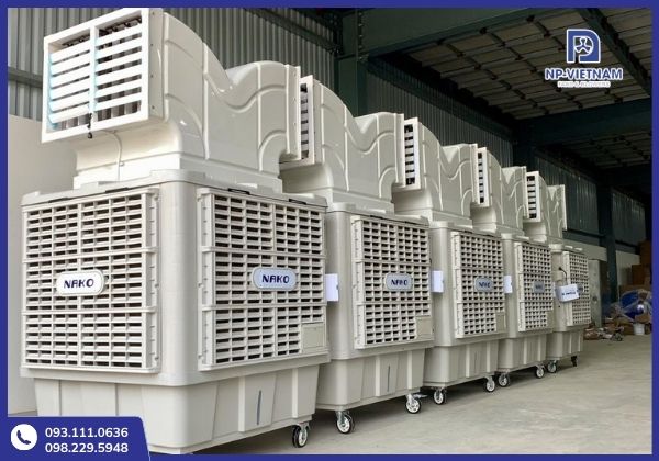 Công suất lớn làm mát mạnh mẽ cho nhà xưởng và khu sản xuất