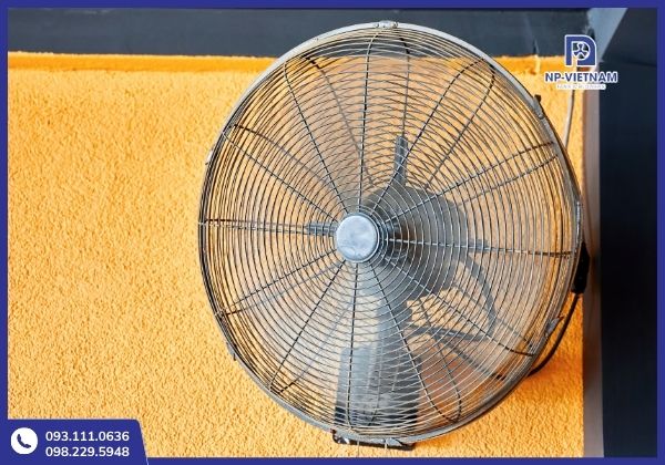 Giới thiệu về quạt công nghiệp treo tường Nako