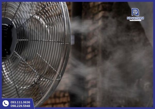 Lợi ích khi sử dụng quạt công nghiệp Nako treo tường