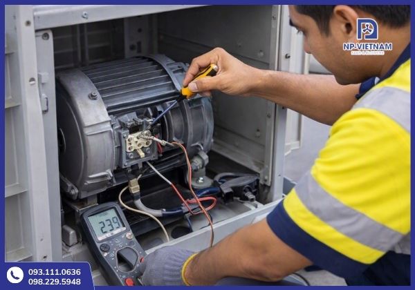 Nên gọi kỹ thuật khi quạt gặp lỗi motor, bo mạch hoặc hệ thống phức tạp