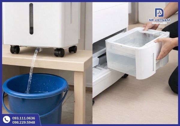 Dùng nguồn nước sạch giúp bảo vệ bơm và hạn chế cặn bẩn trong quạt
