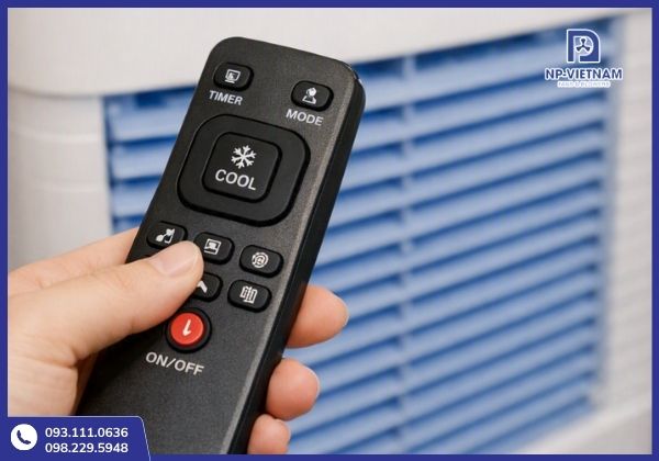 Quạt chưa hoạt động có thể do chưa bật máy hoặc bộ điều khiển chưa kích hoạt