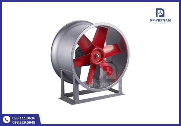 Quạt hướng trục trực tiếp hút khói hành lang