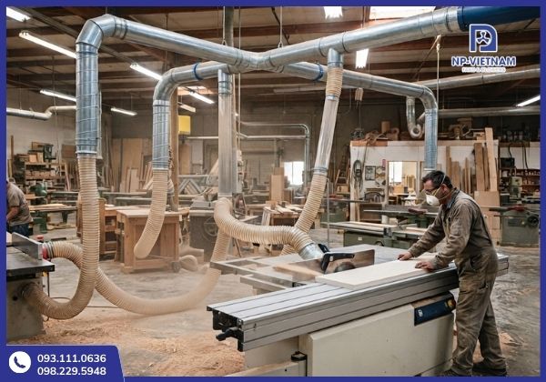 Các cách xử lý bụi gỗ