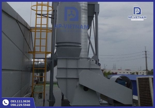 Xử lý bụi gỗ bằng hệ thống lọc bụi túi vải