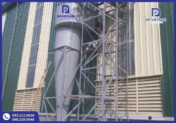 Xử lý bụi gỗ bằng hệ thống Cyclone